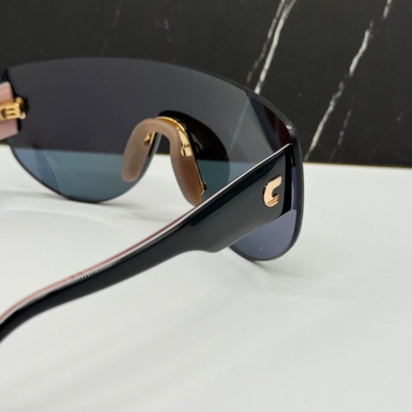 NEW CARRERA FLAGLAB12 0000/9 WOMEN SUNGLASSES FLAGLAB 12 0000J SHIELD EYEWEAR - Picture 10 of 12